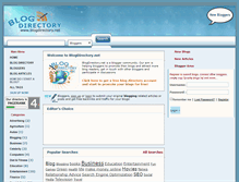 Tablet Screenshot of blogdirectory.net